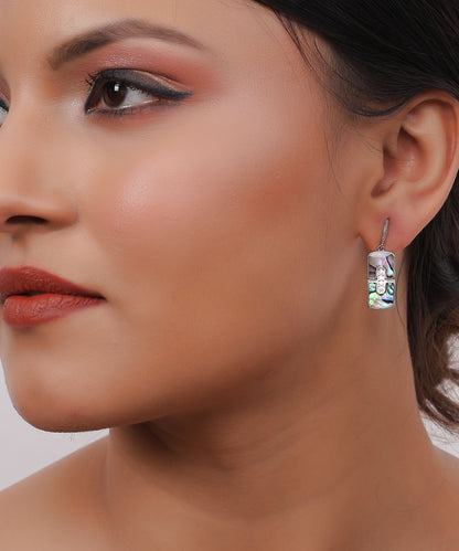 Abalone Shell Drop Earrings (MOP)