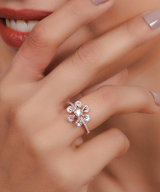 Floral Radiance Ring
