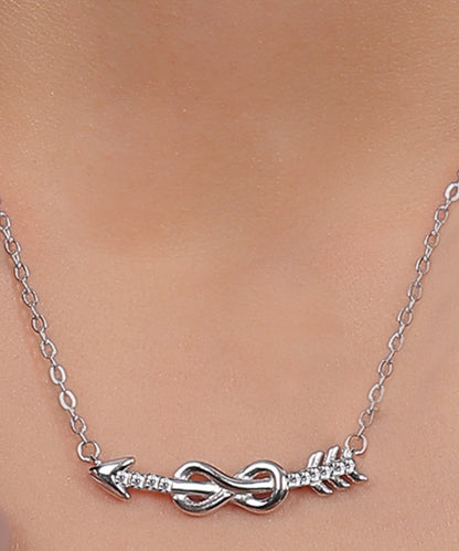 Infinity Arrow Pendant