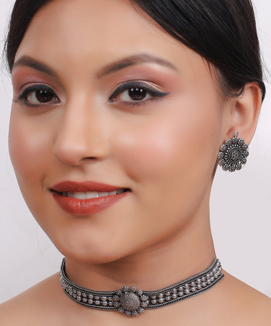 Antique Beaded Choker