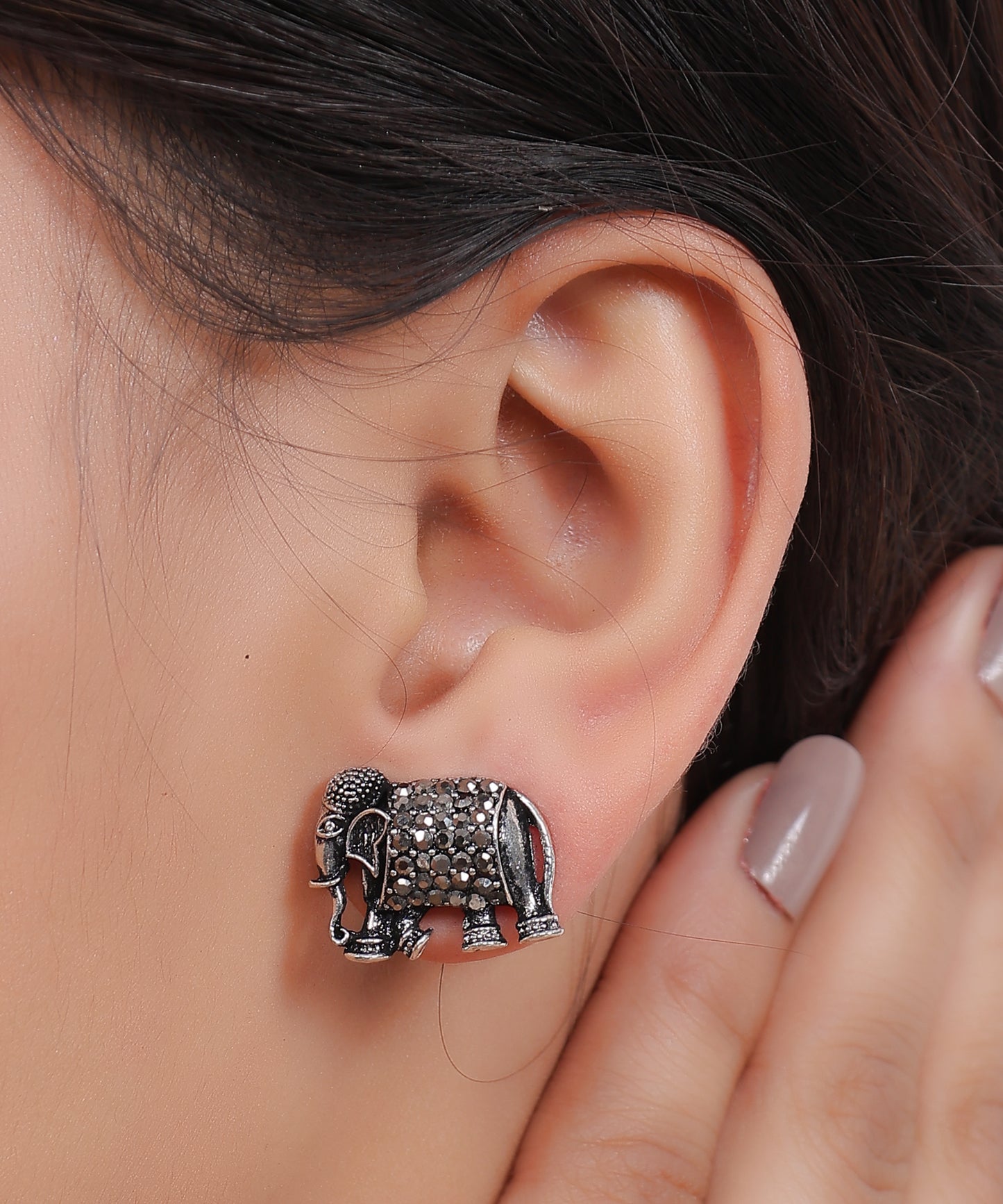 Majestic Tusker Earrings