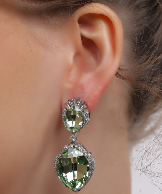 Verdant Teardrop Earring