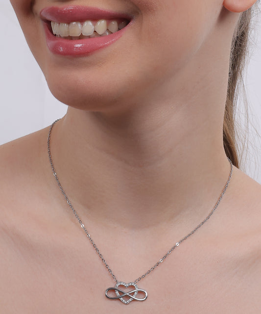 Infinity Heart Pendant