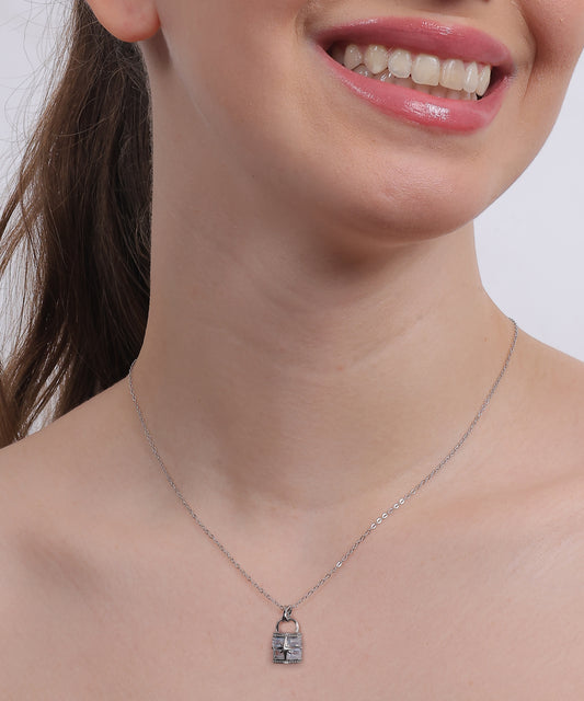 Radiant Star Lock Pendant