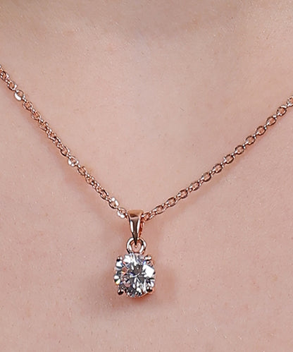 Classic Solitaire Pendant