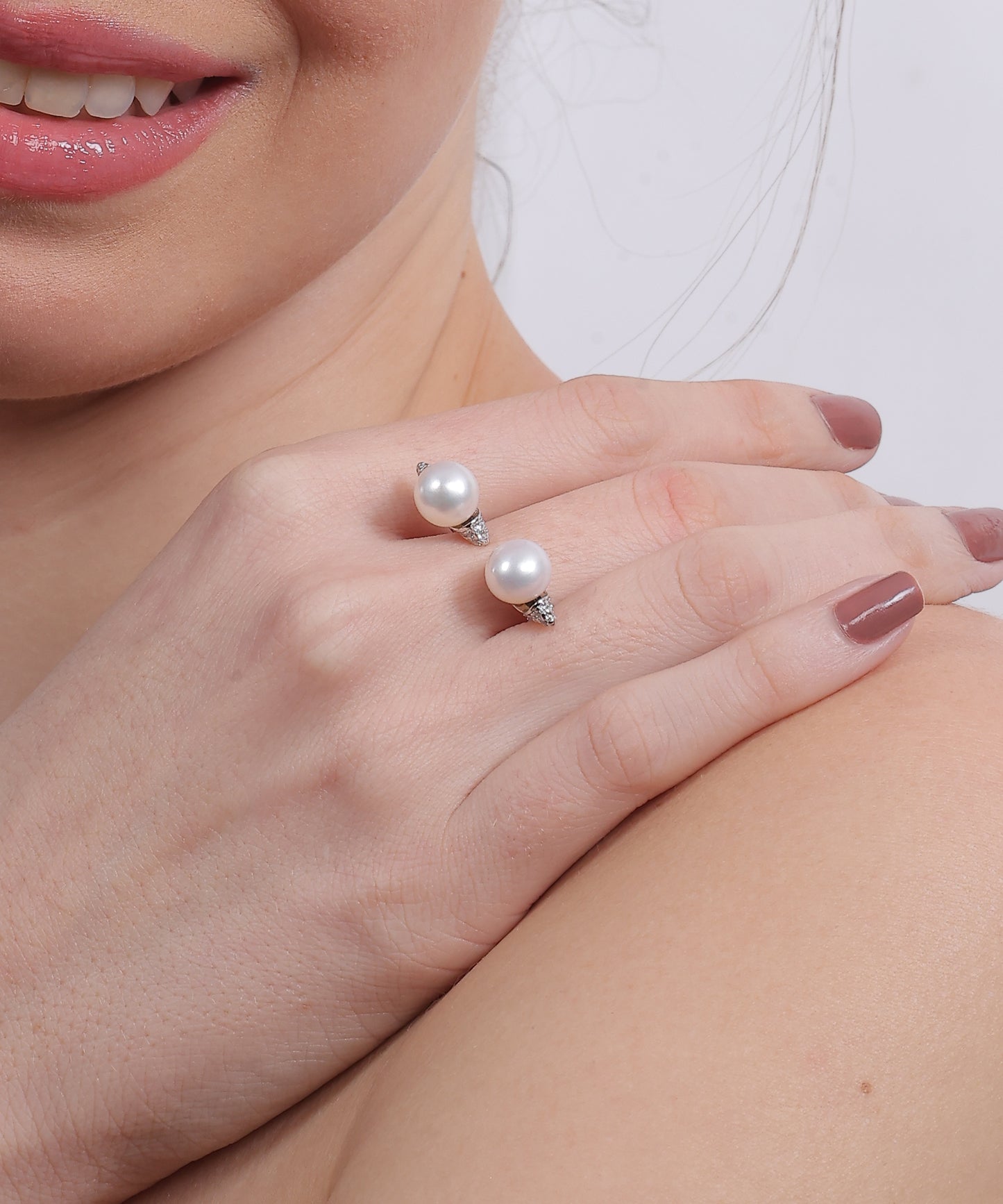 Serenity Dual Pearl Ring