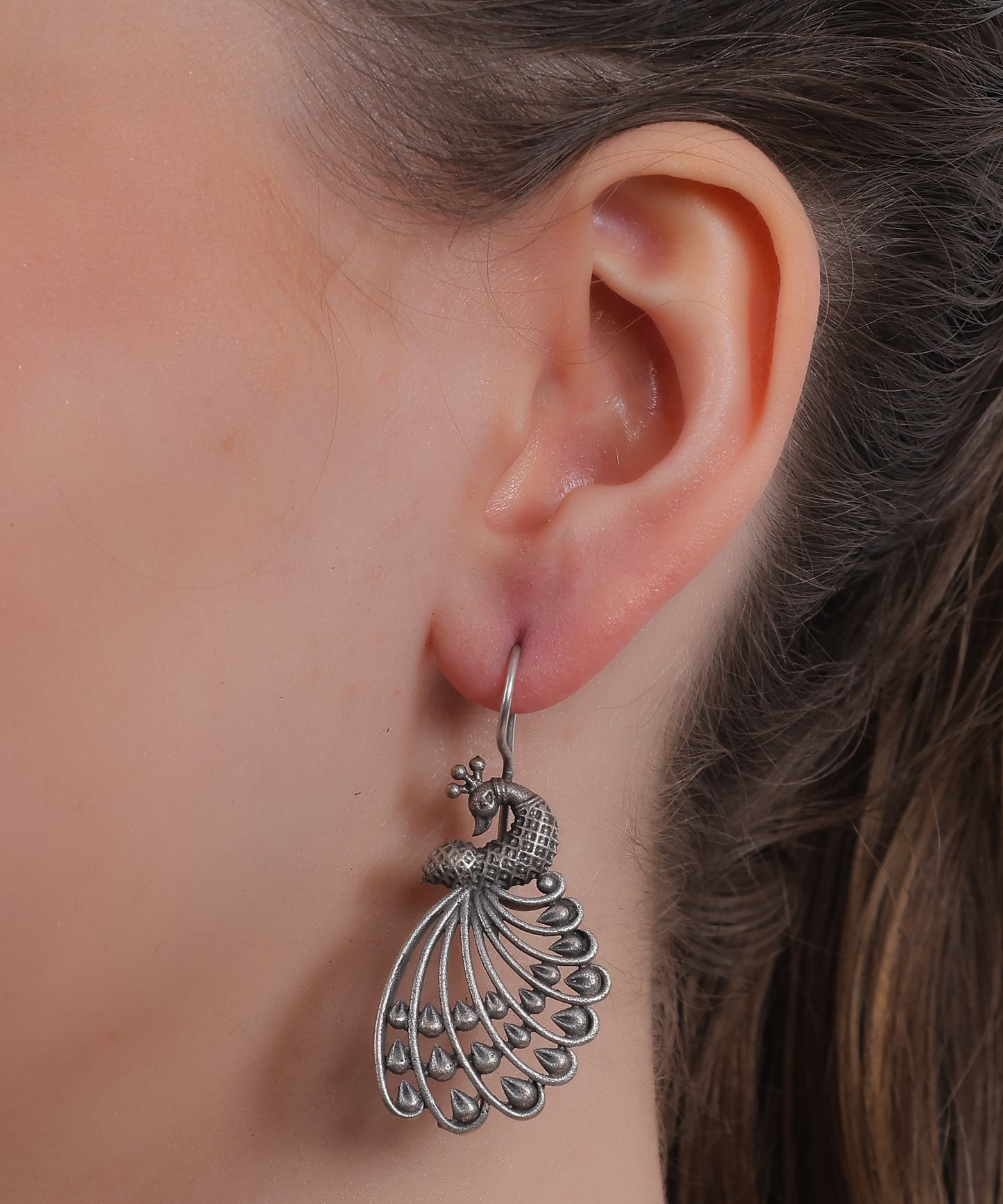 Celestial Peacock Glow Earrings