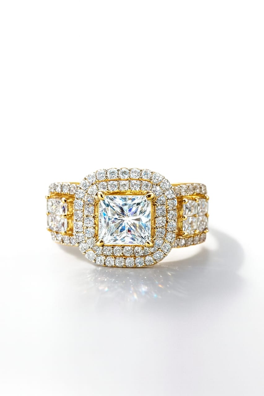 Regalia Halo Diamond Ring