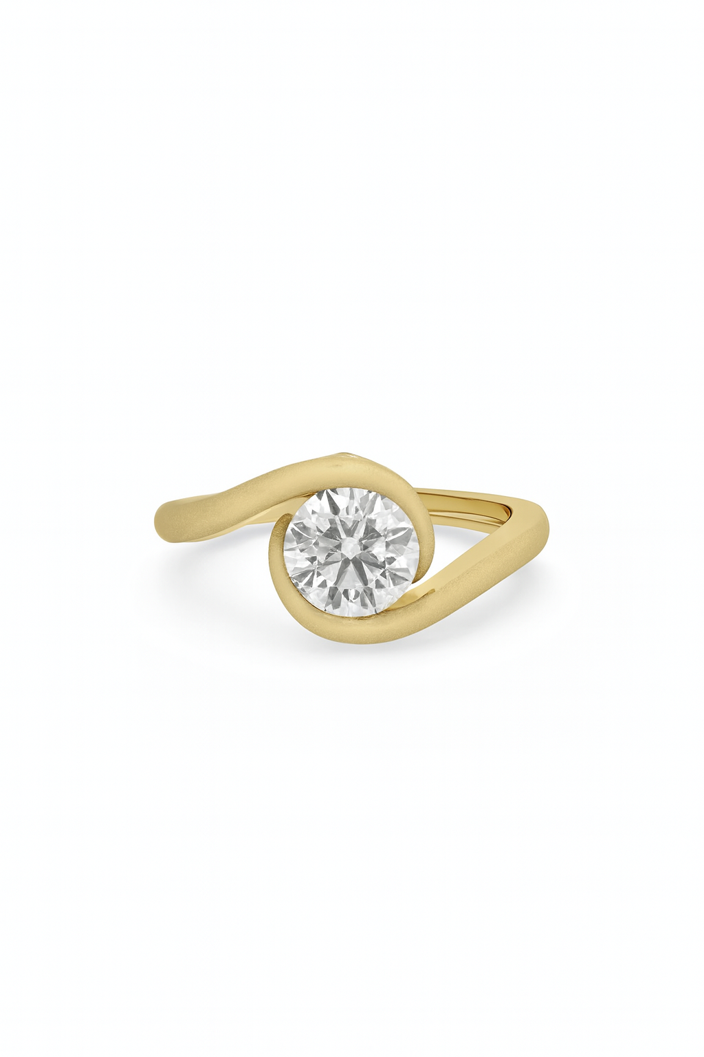 Eternal Embrace Solitaire Ring.