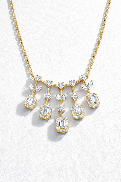 Aurora Cascade Diamond Necklace