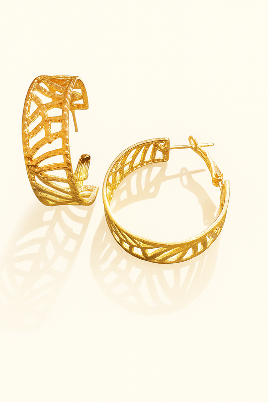 Golden Canopy Hoops