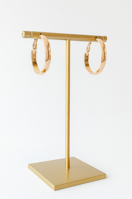 Classic Soleil Hoop Earrings