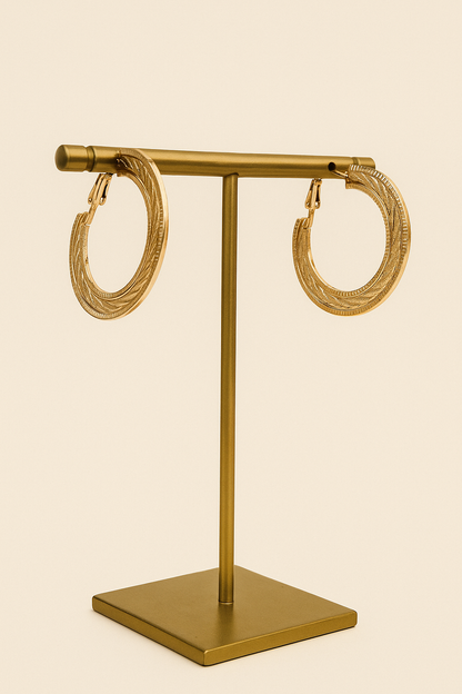 Regal Twist Hoops