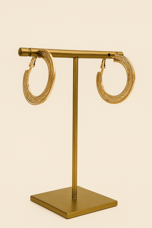 Regal Twist Hoops
