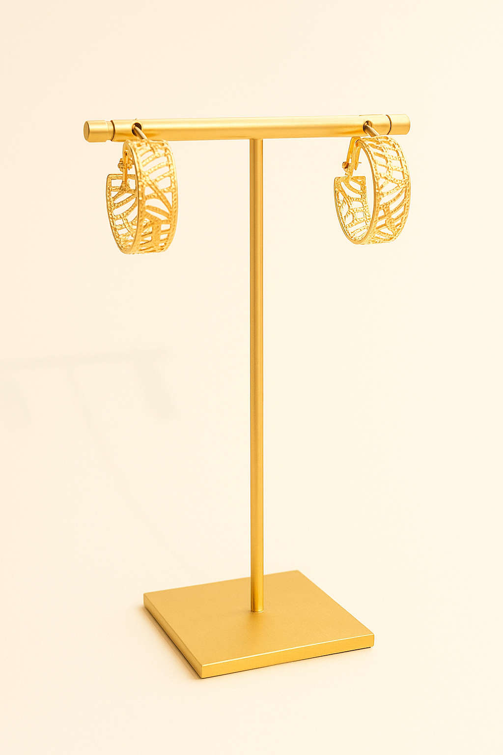 Golden Canopy Hoops