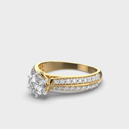 Timeless Diamond Solitaire Ring
