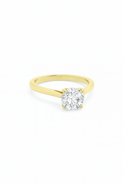 Timeless Radiance Solitaire Ring