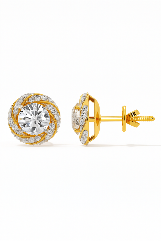 Eternal Swirl Studs