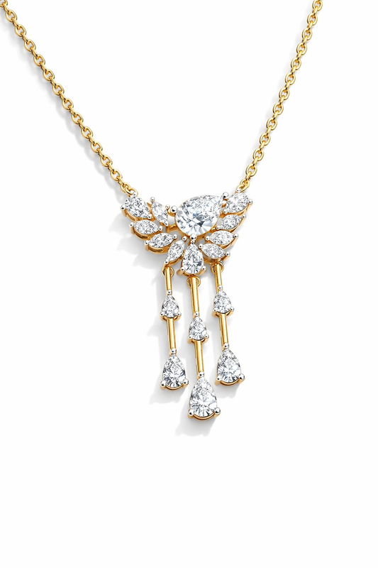 Celestia Cascade Diamond Necklace