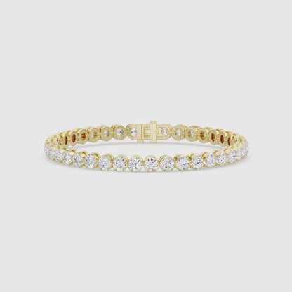 Classic Round Diamond Tennis Bracelet