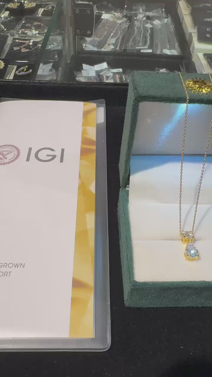 DROP DIAMOND PENDANT